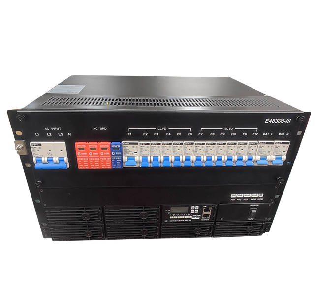 Telecom Dc Power Supply 48V 50A - IMPOW E48300 48V DC Alimentatore per