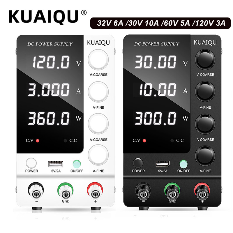 High Power 60V 20A Bench Power Supply - KUAIQU Alimentatore CC da Laboratorio 30V