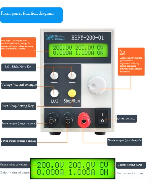Alimentatore da Laboratorio DC - Switching Dc Power Supply 300V 1A recensione e prezzo
