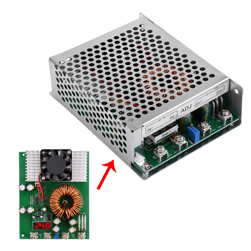 Convertitore DC-DC Buck da 100 - Step Down Dc Power Supply Module 1000W recensione e prezzo