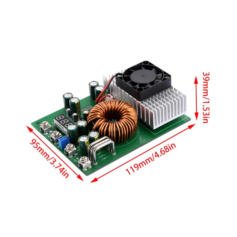 Convertitore DC-DC Buck da 100 - Step Down Dc Power Supply Module 1000W recensione e prezzo